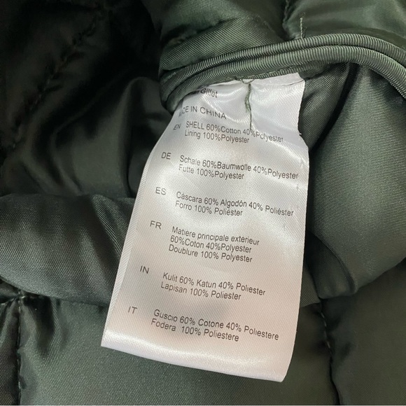 Men’s Deus ex Machina Full Zip Puffer Vest Jacket Size Small - Picture 6 of 6